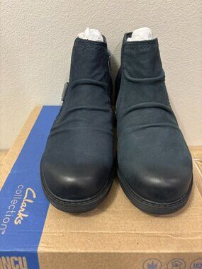 Clarks Collection Leather Ankle Boots - Hearth Clara